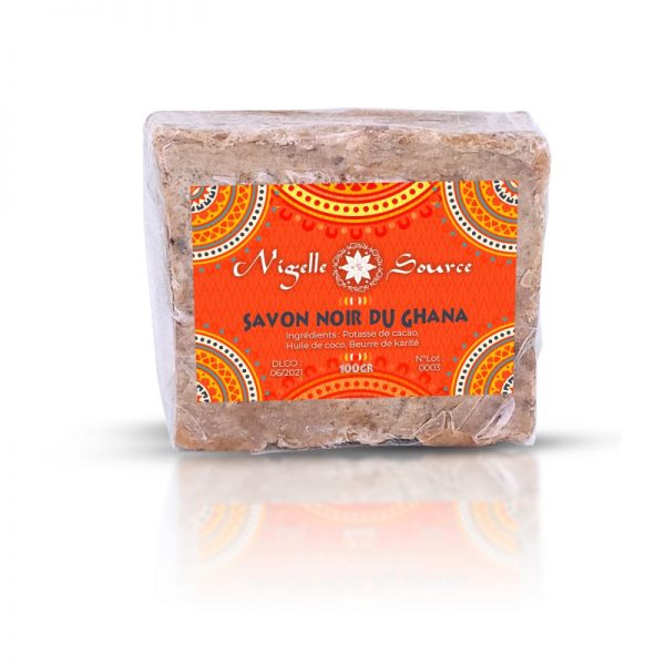 Savon noir du Ghana 100g - Nigelle Source
